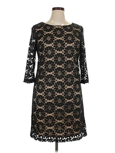 Pre-owned Ronni Nicole Cocktail Dress In Black