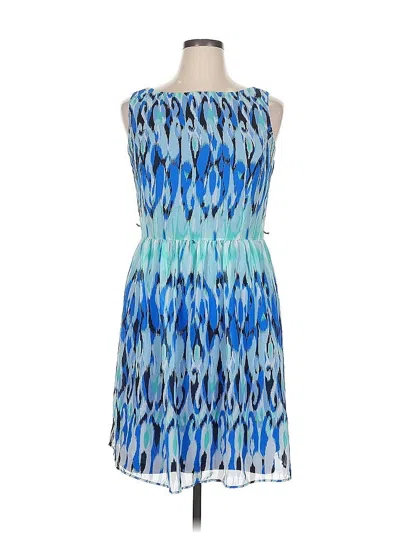 Pre-owned Ronni Nicole Cocktail Dress In Blue