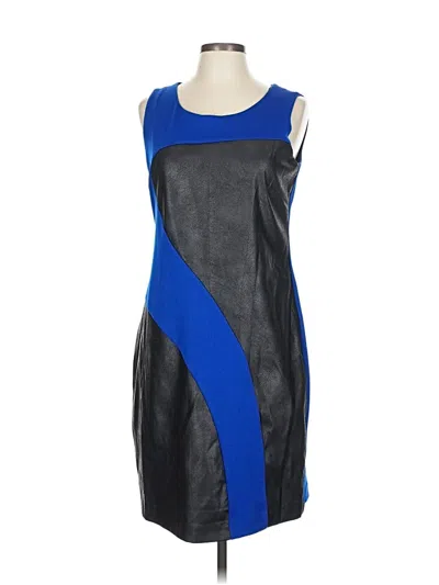 Pre-owned Ronni Nicole Cocktail Dress In Blue