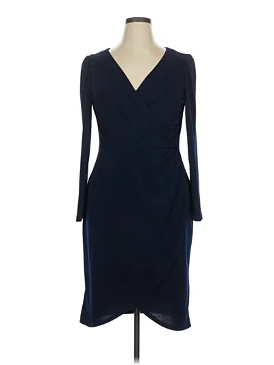 Pre-owned Ronni Nicole Cocktail Dress In Blue