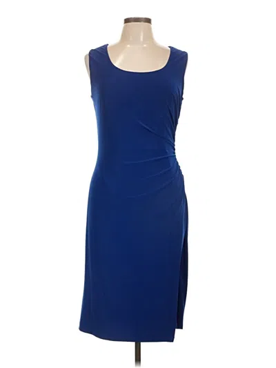 Pre-owned Ronni Nicole Cocktail Dress In Blue