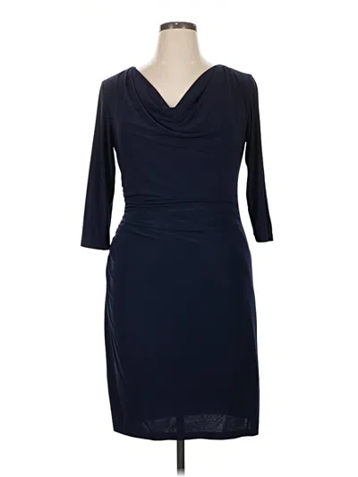 Pre-owned Ronni Nicole Cocktail Dress In Blue