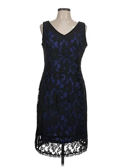 Pre-owned Ronni Nicole Cocktail Dress In Blue
