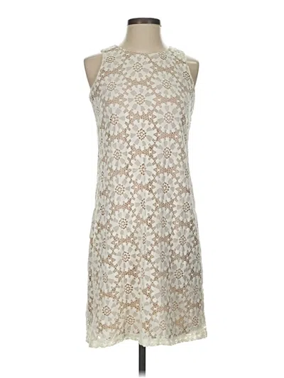 Pre-owned Ronni Nicole Cocktail Dress In Ivory