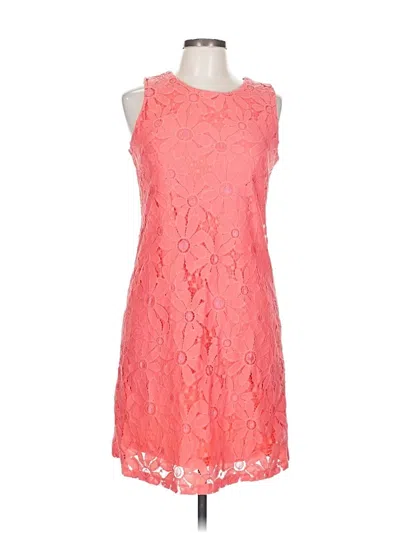 Pre-owned Ronni Nicole Cocktail Dress In Orange