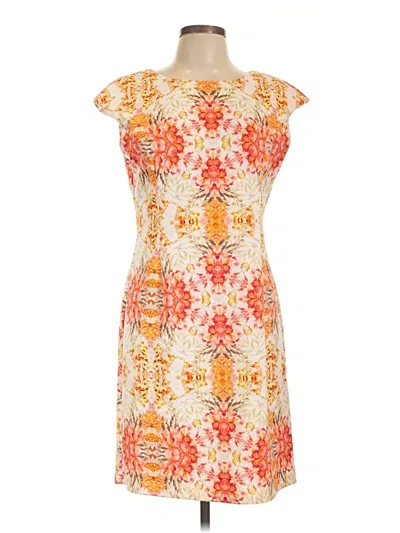 Pre-owned Ronni Nicole Cocktail Dress In Orange