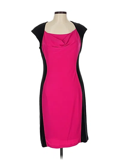 Pre-owned Ronni Nicole Cocktail Dress In Pink
