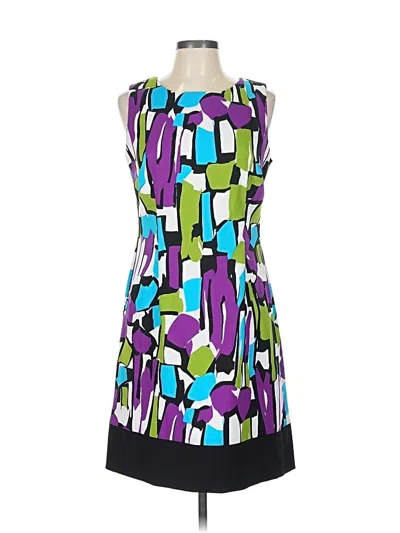 Pre-owned Ronni Nicole Cocktail Dress In Purple