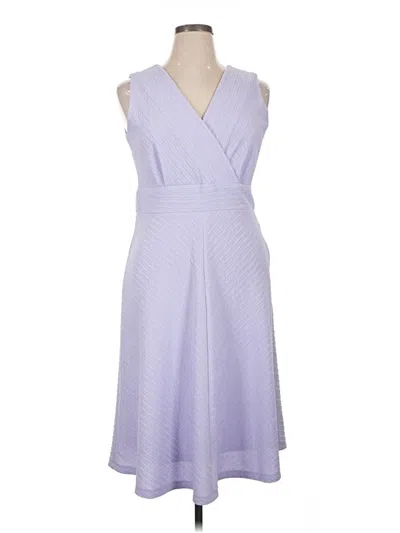 Pre-owned Ronni Nicole Cocktail Dress In Purple