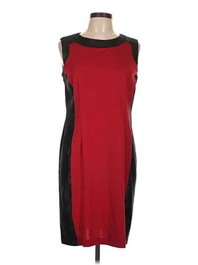 Pre-owned Ronni Nicole Cocktail Dress In Red