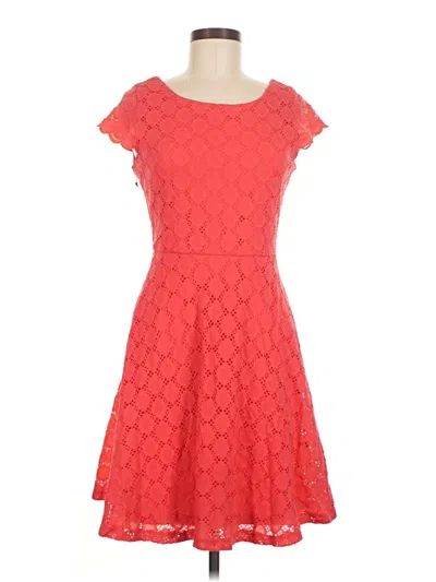 Pre-owned Ronni Nicole Cocktail Dress In Red
