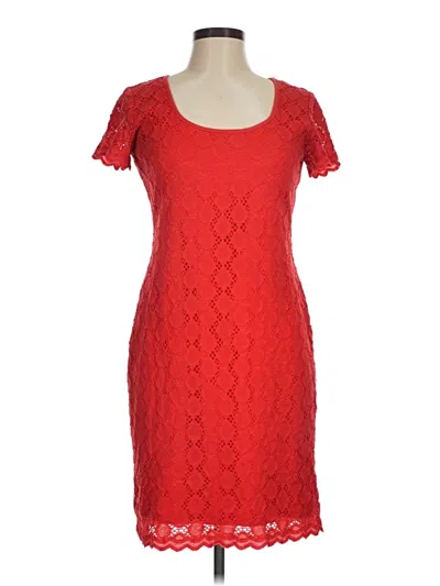 Pre-owned Ronni Nicole Cocktail Dress In Red