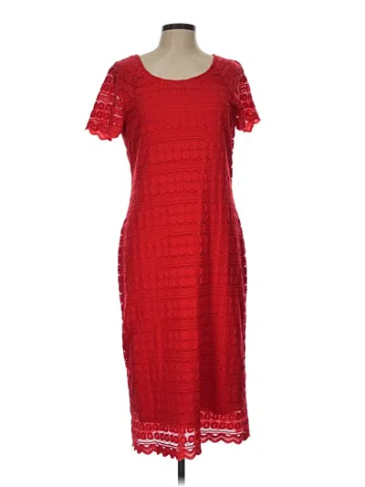 Pre-owned Ronni Nicole Cocktail Dress In Red