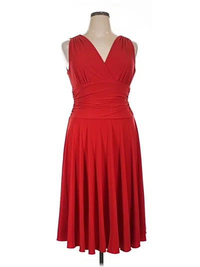 Pre-owned Ronni Nicole Cocktail Dress In Red
