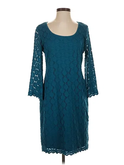 Pre-owned Ronni Nicole Cocktail Dress In Teal