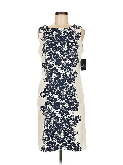 Pre-owned Ronni Nicole Cocktail Dress In White