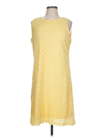 Pre-owned Ronni Nicole Cocktail Dress In Yellow