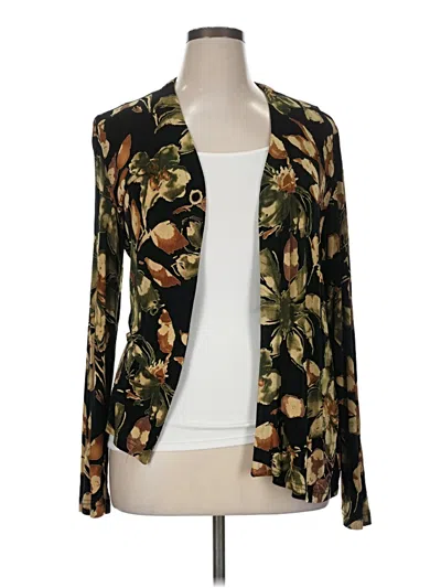 Pre-owned Ronni Nicole Kimono In Black