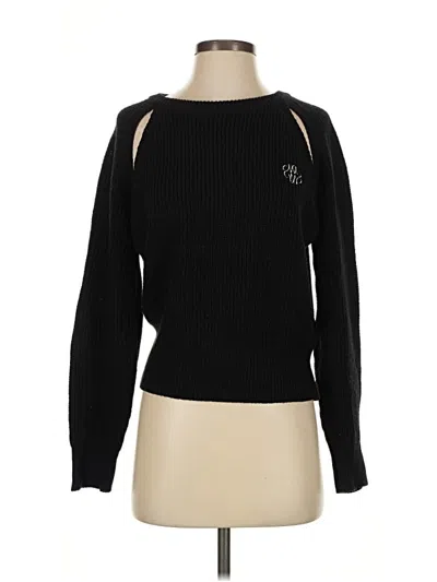 Pre-owned Ronni Nicole Pullover Sweater In Black