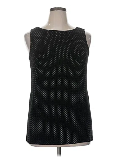 Pre-owned Ronni Nicole Sleeveless Top Black Boatneck Tops
