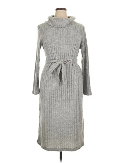 Pre-owned Ronni Nicole Turtleneck Sweater In Gray