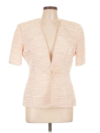 Pre-owned Ronni Nicole Vest In Ivory