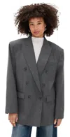 Ronny Kobo 1988 Blazer Dark Grey In Gray