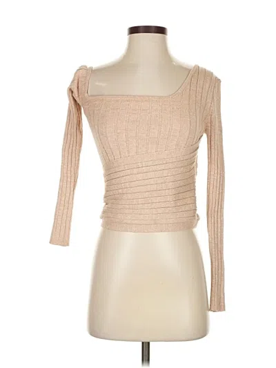 Pre-owned Ronny Kobo 3/4 Sleeve T-shirt In Brown