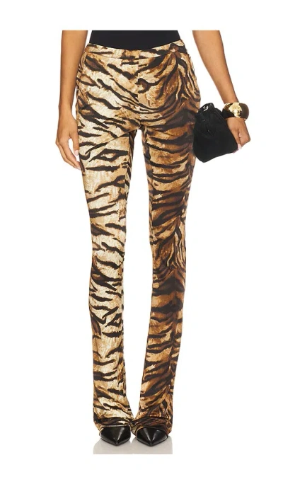 Ronny Kobo Alexander Pant In Animal Print