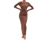 Ronny Kobo Annamaria Dress In Coco Ecru Stripe In Multi