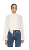 Ronny Kobo Anouk Blouse In White