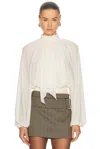 Ronny Kobo Anouk Blouse In White