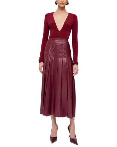 Ronny Kobo Arlette Skirt In Brown