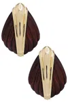 Ronny Kobo Aster Earring In Brown