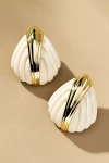 Ronny Kobo Aster Shell Post Earrings In Neutral