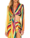 Ronny Kobo Avianna Top In Multi In Multi