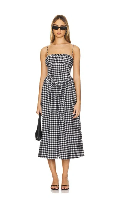 Ronny Kobo Barrett Dress In Black & White