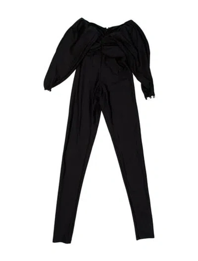 Pre-owned Ronny Kobo Bateau Neckline Jumpsuit In Blue