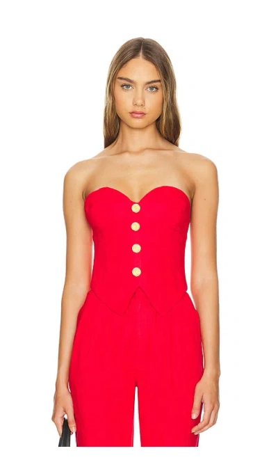 Ronny Kobo Benny Top In Red