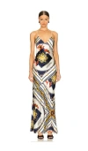 Ronny Kobo Bethie Maxi Dress In White