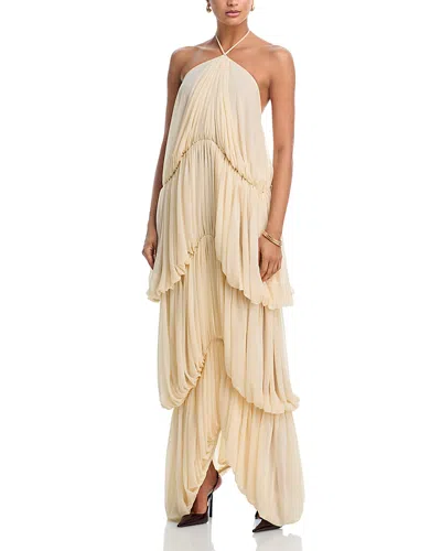 Ronny Kobo Bia Dress In Neutral