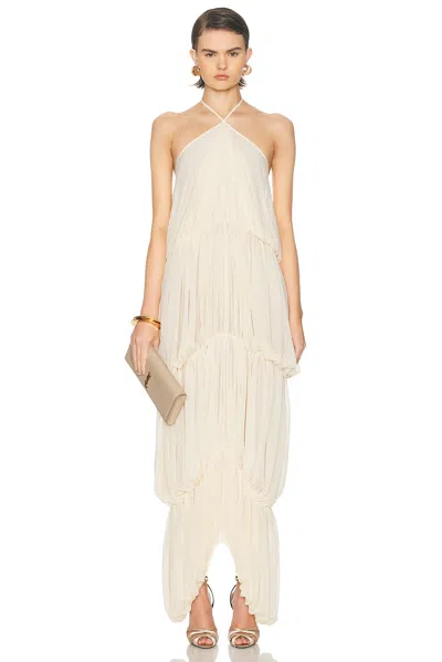 Ronny Kobo Bia Dress In White