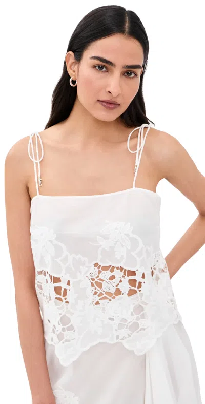 Ronny Kobo Blaire Top White
