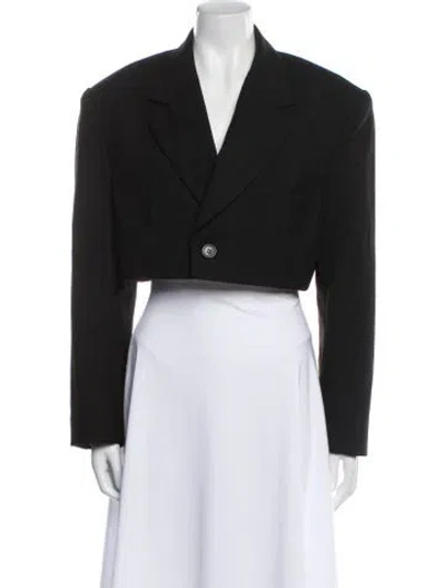 Pre-owned Ronny Kobo Blazer In Black