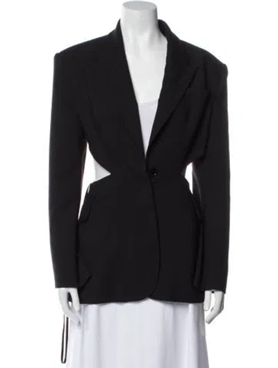 Pre-owned Ronny Kobo Blazer In Black