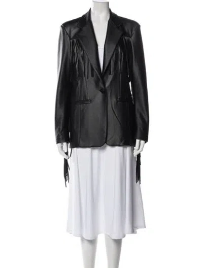 Pre-owned Ronny Kobo Blazer In Black