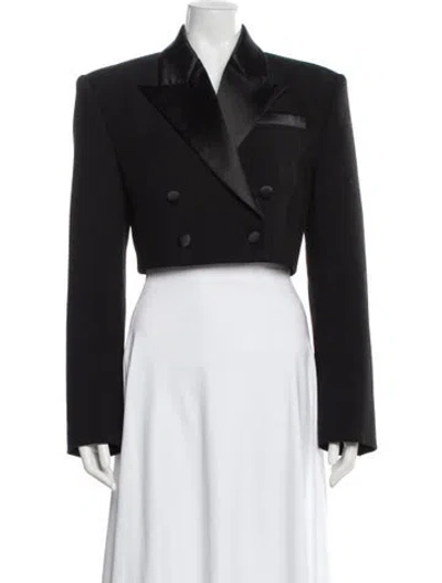 Pre-owned Ronny Kobo Blazer In Black