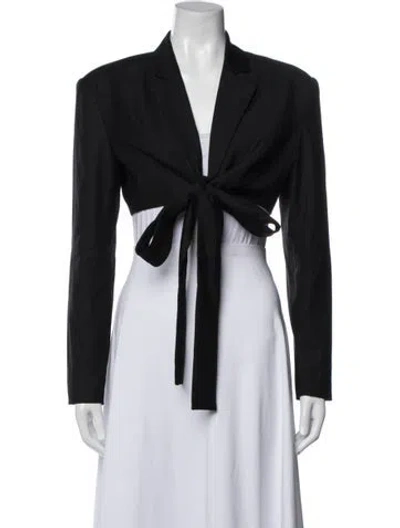 Pre-owned Ronny Kobo Blazer In Black