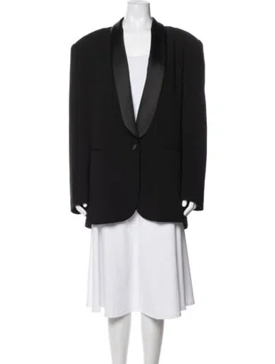 Pre-owned Ronny Kobo Blazer In Black