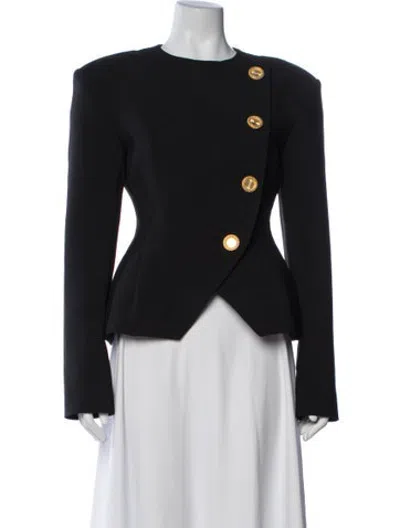 Pre-owned Ronny Kobo Blazer In Black
